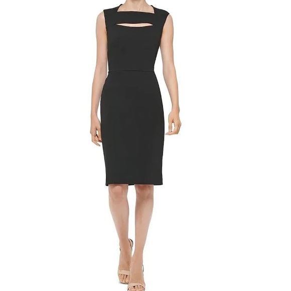 Calvin Klein Dresses & Skirts - Black Midi Dress